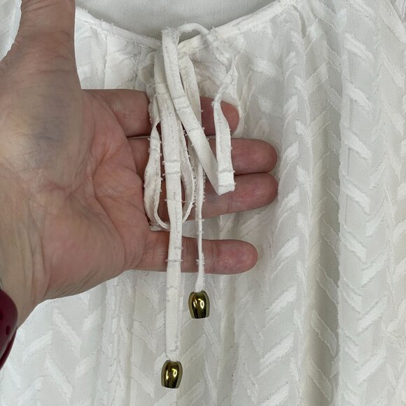 Roz & Ali Top Womens XLarge Beachy Coastal Swing Pullover Vacation Travel Tunic - Picture 4 of 15